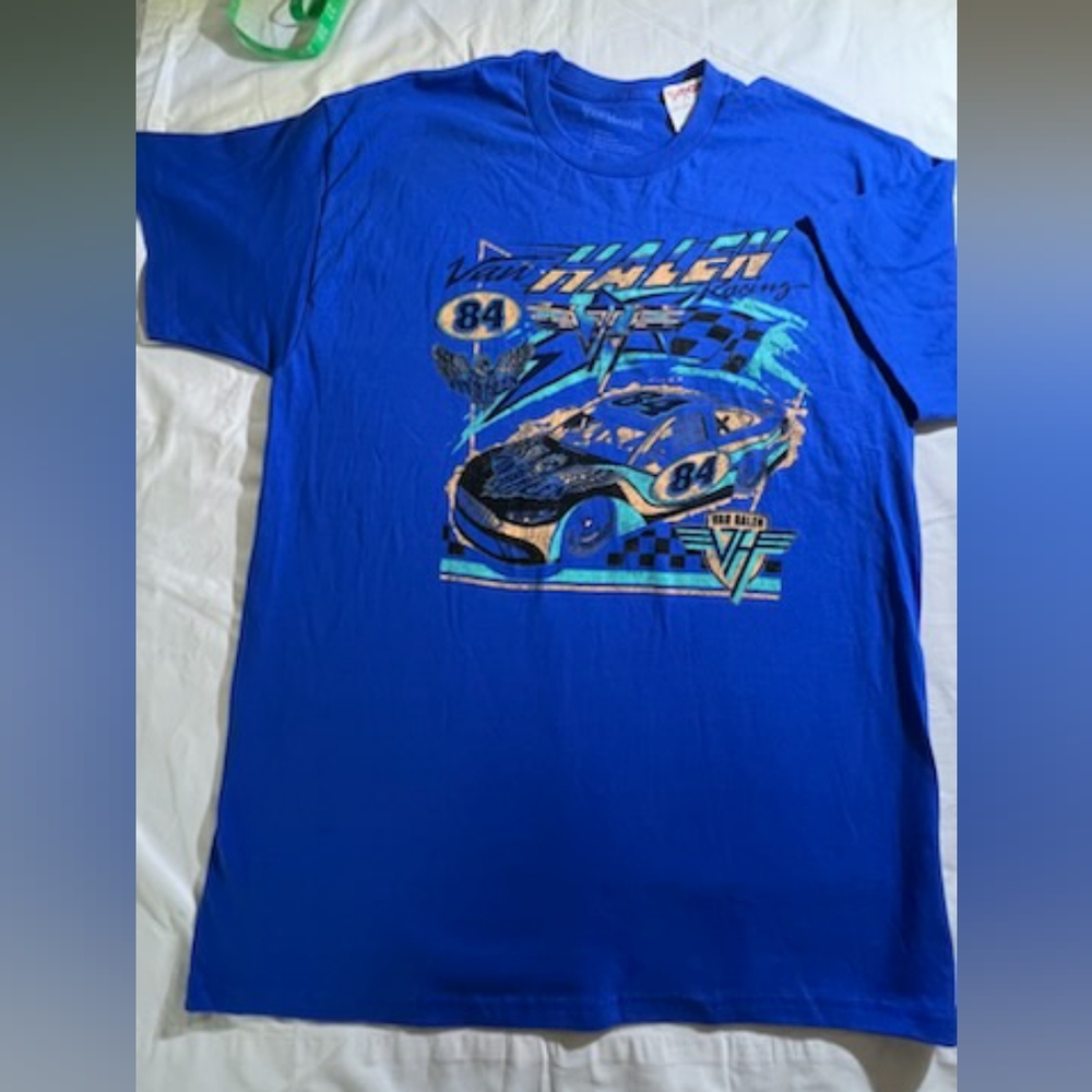 Van Halen Racing #84 NASCAR Retro Artwork T-shirt
